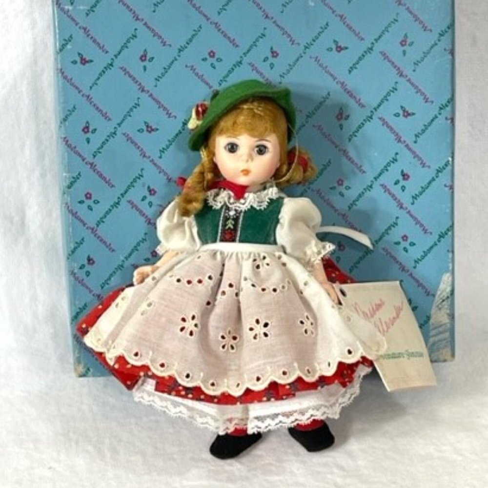 Madame Alexander restrung 8" Austria doll.